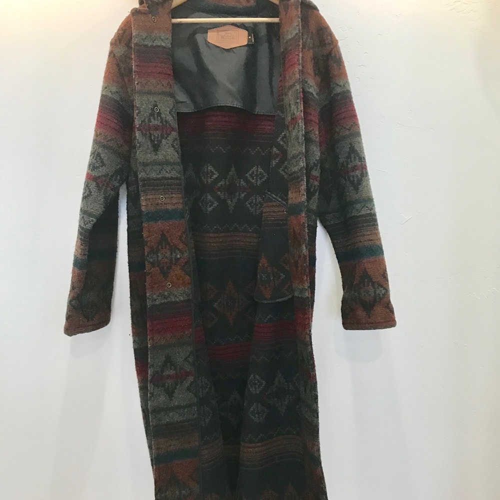Vintage Woolrich - Blanket / Duster Coat - Picture 4 of 8